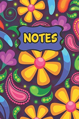 Stock image for Notes: Mini Pocket Size On the Go Notebook. Pop Art Floral Design Note Pad in a Convenient, Travel Friendly, Purse Sized Softcover Memo Book for sale by Revaluation Books