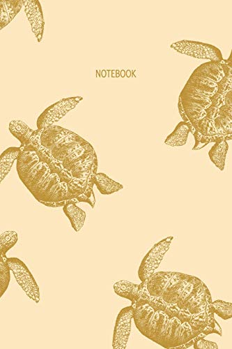 Stock image for Notebook: Sea Turtle Notebook | Rustic, Vintage Style in Sepia | Lined Journal Ocean Life | Recycled for sale by Save With Sam
