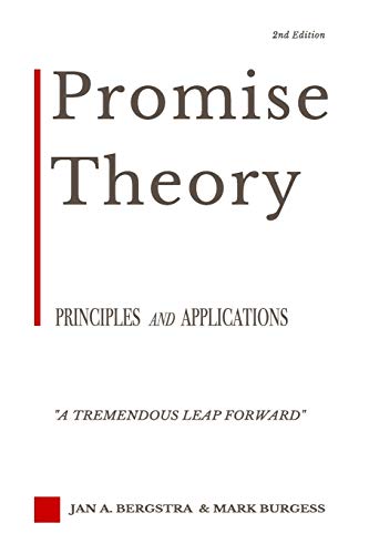 Stock image for Promise Theory: Principles and Applications (Second edition) for sale by Lucky's Textbooks