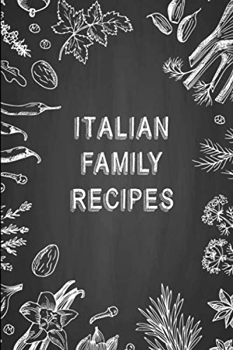 Beispielbild fr Italian Family Recipes: A Cookbook Journal zum Verkauf von Revaluation Books