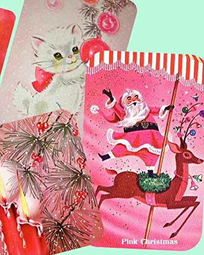 9781696978194: Pink Christmas: Vintage Notebook for your happy memories!