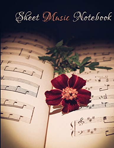 Imagen de archivo de Sheet Music Notebook: Lined Music Sheets For Music Lovers a la venta por Revaluation Books