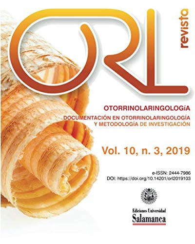 Stock image for Revista ORL: Vol. 10, nm. 3 (2019) for sale by Revaluation Books