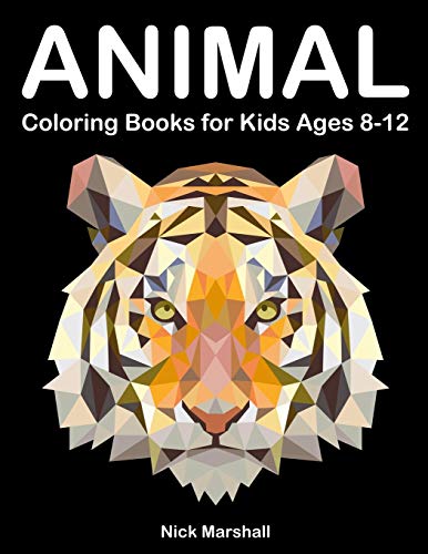Beispielbild fr Animal Coloring Books for Kids Ages 8-12: Animetrics Coloring Books with Dolphin, Fox, Shark and Deer (Kids Coloring Book) zum Verkauf von WorldofBooks