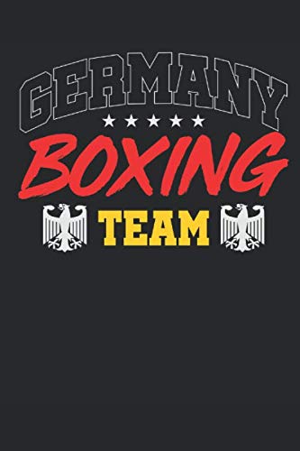 9781697598599: Boxen Notizbuch. German Boxing Team: 6 x 9 Punktraster. 120 Seiten. Notizbuch Skizzenbuch Journal