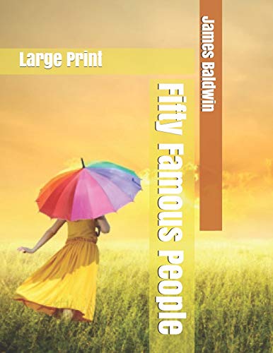 Beispielbild fr Fifty Famous People: Large Print [Soft Cover ] zum Verkauf von booksXpress