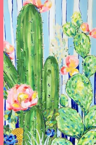 Imagen de archivo de Can't Touch This" By Jennifer Moreman: Blooming Cactus 6x9" Bullet Grid Dot Journal by Artist a la venta por Revaluation Books