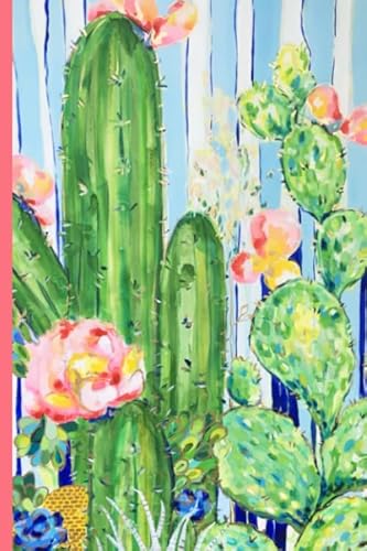 9781698152141: "Can't Touch This" By Jennifer Moreman: Blooming Cactus 6x9" Bullet Grid Dot Journal by Artist