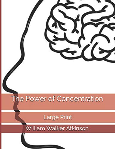 Beispielbild fr The Power of Concentration: Large Print [Soft Cover ] zum Verkauf von booksXpress
