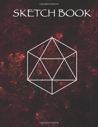 Stock image for Sketch Book: Notebook for Sketching, Drawing, Painting, Writing, Doodling, Brainstorming, 120 Pages, 8.5 x 11 size (Abstract background with a sign Vol.1) for sale by Revaluation Books