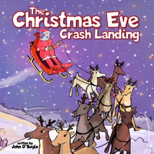 Stock image for The Christmas Eve Crash Landing for sale by WorldofBooks