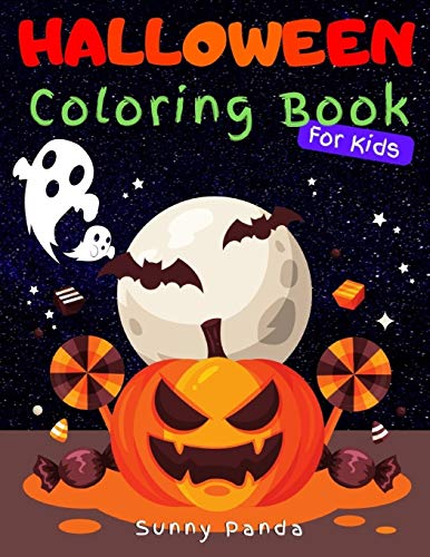 Imagen de archivo de Halloween Coloring Book For Kids: Ages 4 - 8 a la venta por THE SAINT BOOKSTORE