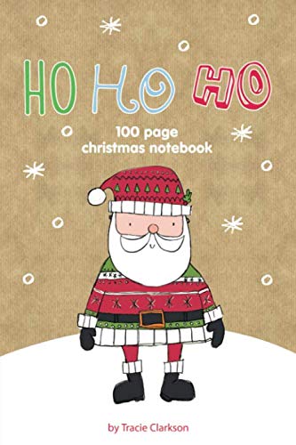 Beispielbild fr Christmas "Ho Ho Ho" Santa Notebook: 6x9 Festive Santa Writing Pad with 100 College Ruled Pages zum Verkauf von Revaluation Books