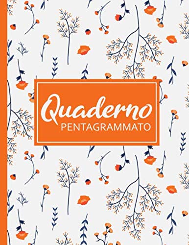 Stock image for Quaderno Pentagrammato: Quaderno musicale pentagramma - 100 pagine - Regali per musicista for sale by Revaluation Books