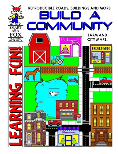 9781699712894: Build a Community: Create Your own City and Farm Mapping Activity