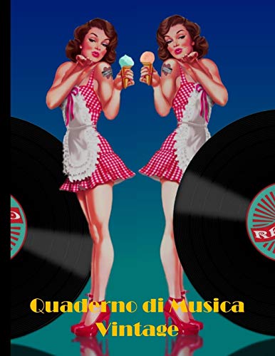Stock image for Quaderno di Musica Vintage: Quaderno di Musica con Pentagramma (Paperback) for sale by Book Depository International