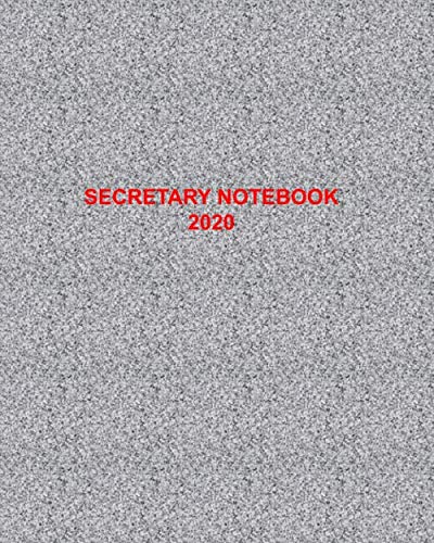 Stock image for Secretary Notebook: 8" x 10" I Paperback I 100 pages I Minute of Meetings I Special Gift for sale by Revaluation Books