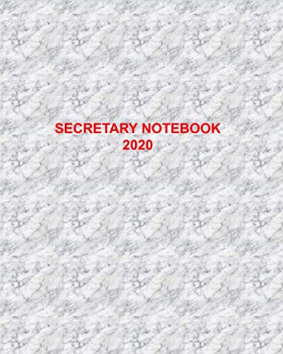 Stock image for Secretary Notebook for Meetings I Paperback I 8" x 10" I 100 pages for sale by Revaluation Books