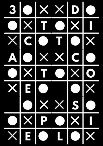 Beispielbild fr 3D TIC TAC TOE Spiel: Das ultimative XOXO Strategie Spielbuch fr 2 Personen mit 400 Games auf 100 Seiten. Geeignet fr die ganze Familie, Kinder, . im Auto oder Flugzeug (Zwei Spieler) zum Verkauf von Revaluation Books