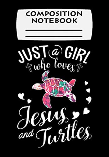 Beispielbild fr Composition Notebook: Just A Girl Who Loves Jesus And Turtles Farmer Lover, Journal 6 x 9, 100 Page Blank Lined Paperback Journal/Notebook zum Verkauf von Revaluation Books