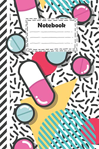 Imagen de archivo de Notebook : pharmacy technician with pills and capsules seamless pattern: pharmacy technician Notebook pop modern design for write down ideas and gift . much more ( size 6x9 inches college ruled ) a la venta por Ergodebooks