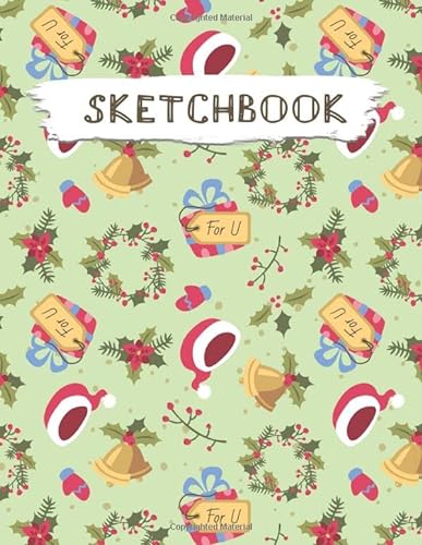 Stock image for Sketchbook: Christmas Pattern Practice Drawing, Paint, Write, Doodle, Large Blank Pages 8.5 x 11 for Notes, Sketching, Creative Diary, Manga and Journal (Volume 11) for sale by Ergodebooks