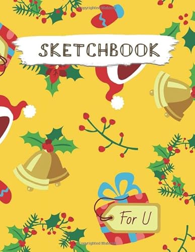 Stock image for Sketchbook: Christmas Pattern Practice Drawing, Paint, Write, Doodle, Large Blank Pages 8.5 x 11 for Notes, Sketching, Creative Diary, Manga and Journal (Volume 13) for sale by Ergodebooks