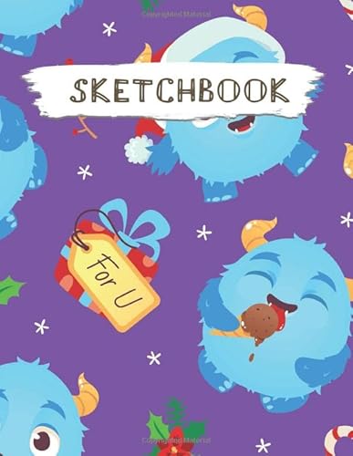 Stock image for Sketchbook: Christmas Pattern Practice Drawing, Paint, Write, Doodle, Large Blank Pages 8.5 x 11 for Notes, Sketching, Creative Diary, Manga and Journal (Volume 25) for sale by Ergodebooks