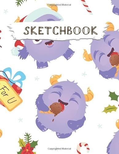 Stock image for Sketchbook: Christmas Pattern Practice Drawing, Paint, Write, Doodle, Large Blank Pages 8.5 x 11 for Notes, Sketching, Creative Diary, Manga and Journal (Volume 26) for sale by Ergodebooks