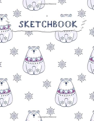 Stock image for Sketchbook: Christmas Pattern Practice Drawing, Paint, Write, Doodle, Large Blank Pages 8.5 x 11 for Notes, Sketching, Creative Diary, Manga and Journal (Volume 30) for sale by Ergodebooks