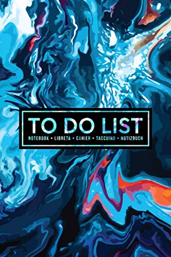 Beispielbild fr To Do List Notebook | Libreta | Cahier | Taccuino | Notizbuch: 100 Pages of To Do Lists with Space for Notes for Planning & Organizing Your Days: Blue & Orange Marble Swirl 380-1 zum Verkauf von Revaluation Books