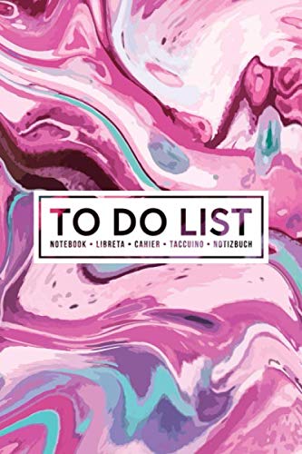 Beispielbild fr To Do List Notebook | Libreta | Cahier | Taccuino | Notizbuch: 100 Pages of To Do Lists with Space for Notes for Planning & Organizing Your Days: Pink Marble Swirl 405-1 zum Verkauf von Revaluation Books