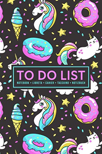 Beispielbild fr To Do List Notebook | Libreta | Cahier | Taccuino | Notizbuch: 100 Pages of To Do Lists with Space for Notes for Planning & Organizing Your Days: Unicorns & Ice Cream 430-3 zum Verkauf von Revaluation Books