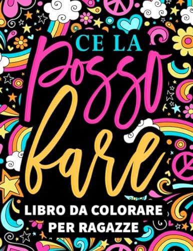9781700813169: Ce la posso fare: libro da colorare per ragazze (Italian Edition)
