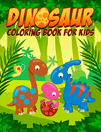 Stock image for Dinosaur Coloring Book for Kids: 35 Cute Illustrations for Children Ages 3-10 for sale by GF Books, Inc.