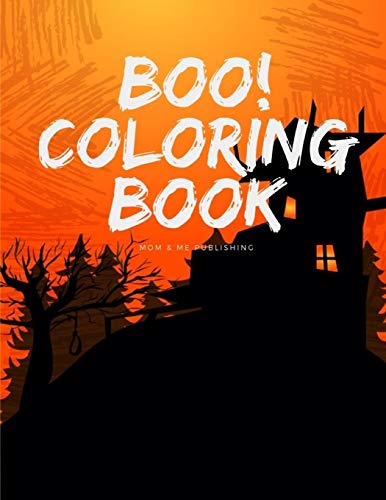 Imagen de archivo de Boo! Coloring Book: Coloring Pages for Preschool Halloween Activity Images, design for Children and kids ages 3-5 a la venta por THE SAINT BOOKSTORE