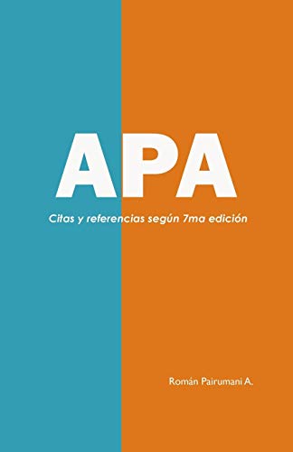 Imagen de archivo de APA Gua de citas y referencias bibliogrficas a la venta por PBShop.store US