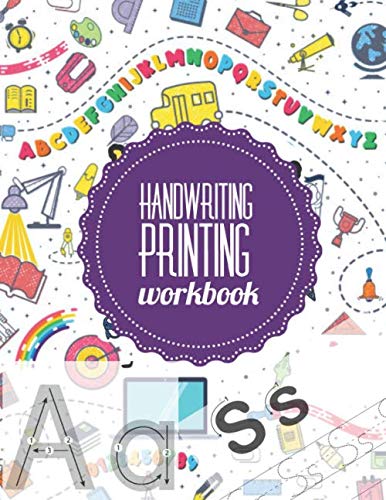 Stock image for Handwriting Printing Workbook: Pen Control And Alphabet Dot To Dot Cursive Practice Book ks1, Brighter Child Grades k-2, (Beginning Cursive). for sale by Revaluation Books
