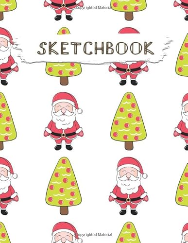 Stock image for Sketchbook: Christmas Pattern Practice Drawing, Paint, Write, Doodle, Large Blank Pages 8.5 x 11 for Notes, Sketching, Creative Diary, Manga and Journal (Volume 39) for sale by Ergodebooks