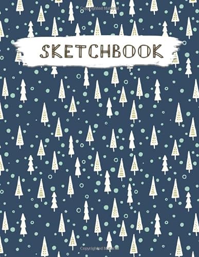 Stock image for Sketchbook: Christmas Pattern Practice Drawing, Paint, Write, Doodle, Large Blank Pages 8.5 x 11 for Notes, Sketching, Creative Diary, Manga and Journal (Volume 58) for sale by Ergodebooks