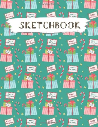 Stock image for Sketchbook: Christmas Pattern Practice Drawing, Paint, Write, Doodle, Large Blank Pages 8.5 x 11 for Notes, Sketching, Creative Diary, Manga and Journal (Volume 65) for sale by Ergodebooks