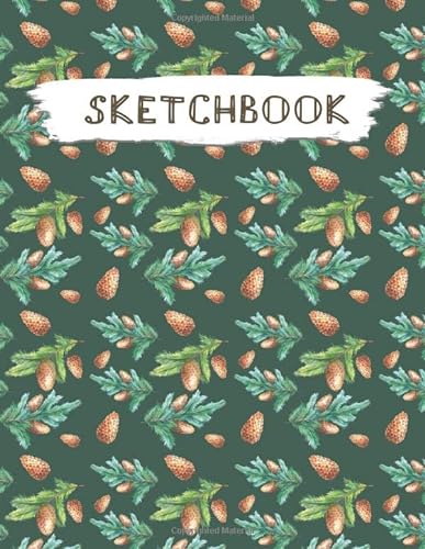 Stock image for Sketchbook: Christmas Pattern Practice Drawing, Paint, Write, Doodle, Large Blank Pages 8.5 x 11 for Notes, Sketching, Creative Diary, Manga and Journal (Volume 81) for sale by Ergodebooks