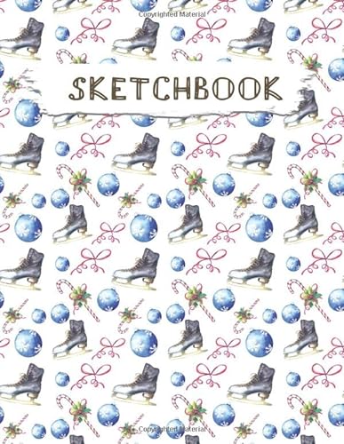 Stock image for Sketchbook: Christmas Pattern Practice Drawing, Paint, Write, Doodle, Large Blank Pages 8.5 x 11 for Notes, Sketching, Creative Diary, Manga and Journal (Volume 82) for sale by Ergodebooks