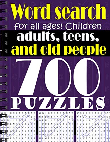 Stock image for Word search for all ages! Children, adults, teens, and old people: 700 puzzles for sale by Revaluation Books