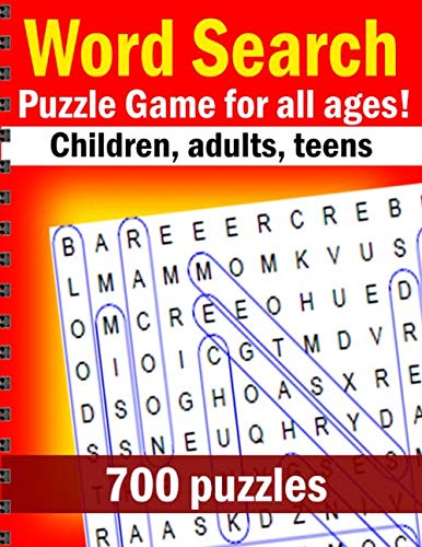 Stock image for Word Search Puzzle Game for all ages! Children, adults, teens: 700 puzzles for sale by Revaluation Books