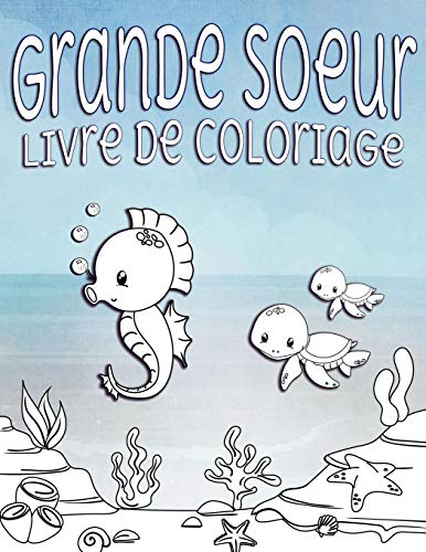 Grande Sœur Livre de Coloriage: Je Vais être Grande Soeur Cahier de  coloriage Enfants de 2 à 6 ans coloriage Idée cadeau parfait pour la petite  fille