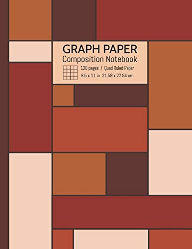 Stock image for Graph Paper Composition Notebook: Grid Paper Notebook, Quad Ruled 4x4 (4 squares per inch) - 120 numbered pages in large size 8.5x11" for sale by Ergodebooks