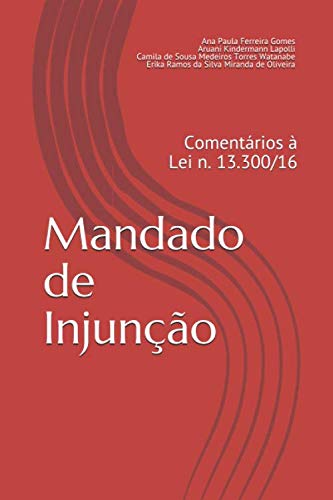 Stock image for Mandado de Injuno: Comentrios  Lei n. 13.300/2016 for sale by Revaluation Books
