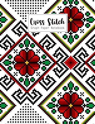 The Cross Stitcher's Design Book: Cross stitch graph paper to chart cross  stitch patterns Cross stitch designer's design book to draw patterns. Graph  (Paperback)