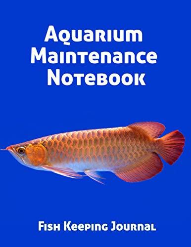 Imagen de archivo de Aquarium Maintenance Notebook Fish Keeping Journal: Tank Aquarium Log Book | Orange Fist on Blue Background (Aquarium Fish and Corals) a la venta por Y-Not-Books